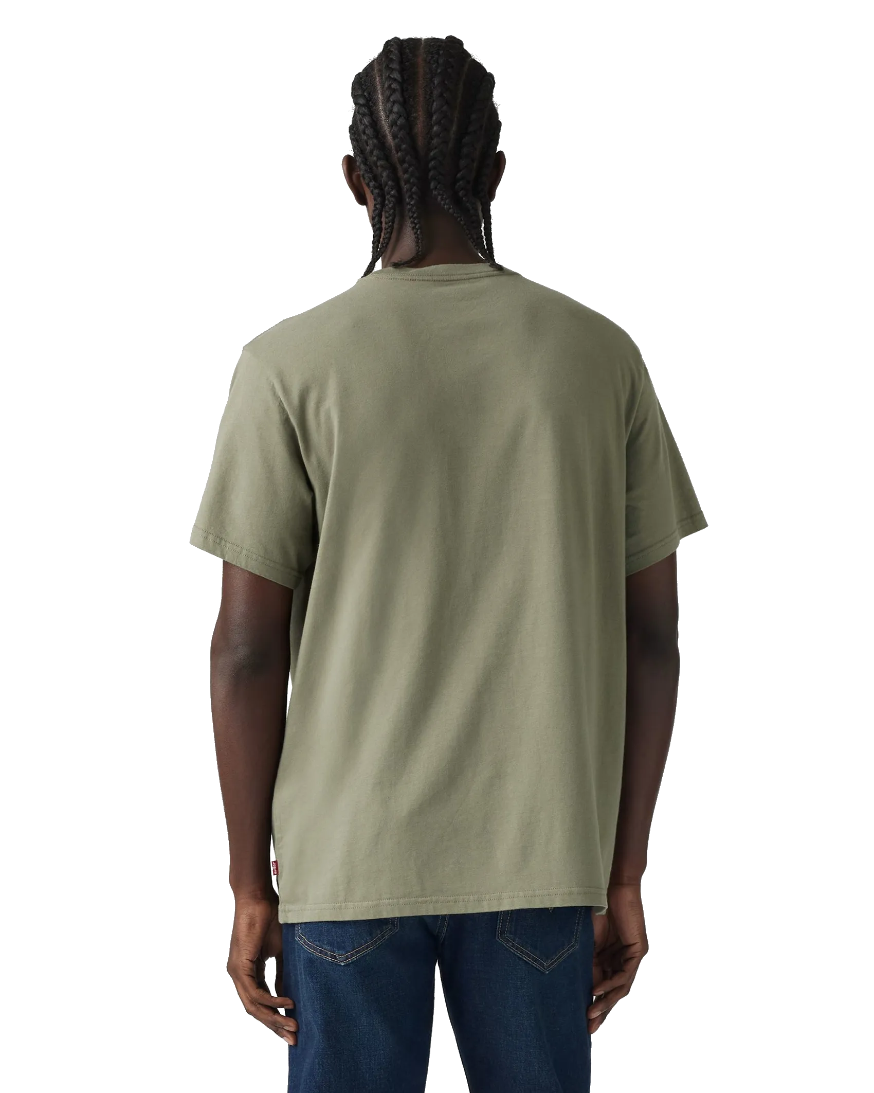 T-shirt Levi's Coupe décontractée en vert lichen