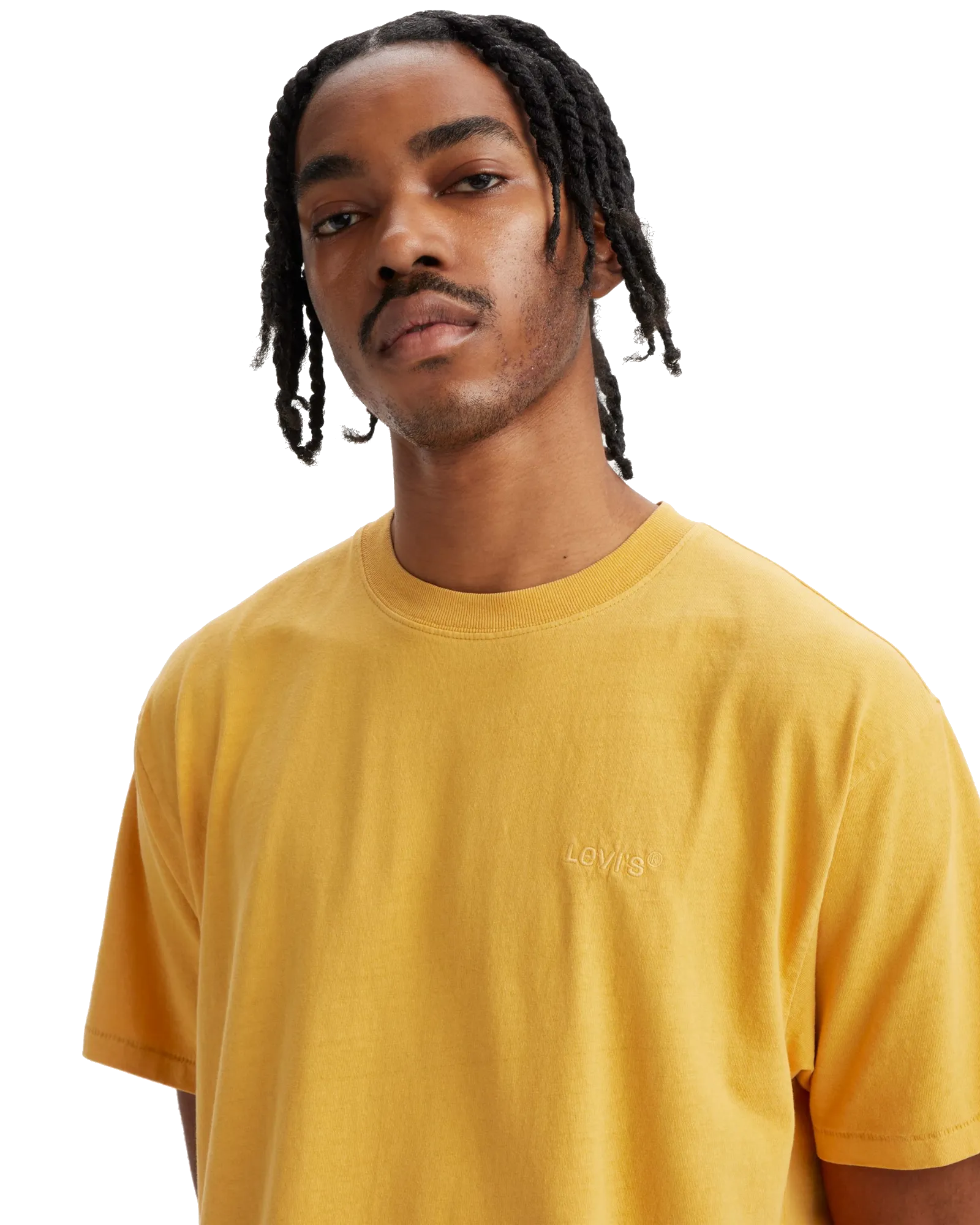 T-shirt vintage Levi's® Red Tab™ en jersey teint en garment dye ocre