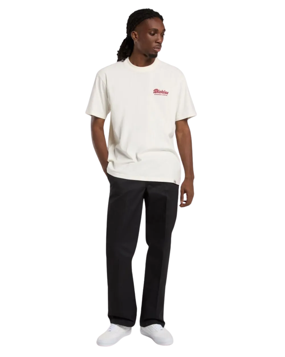 T-shirt Lewistown en Aigrette