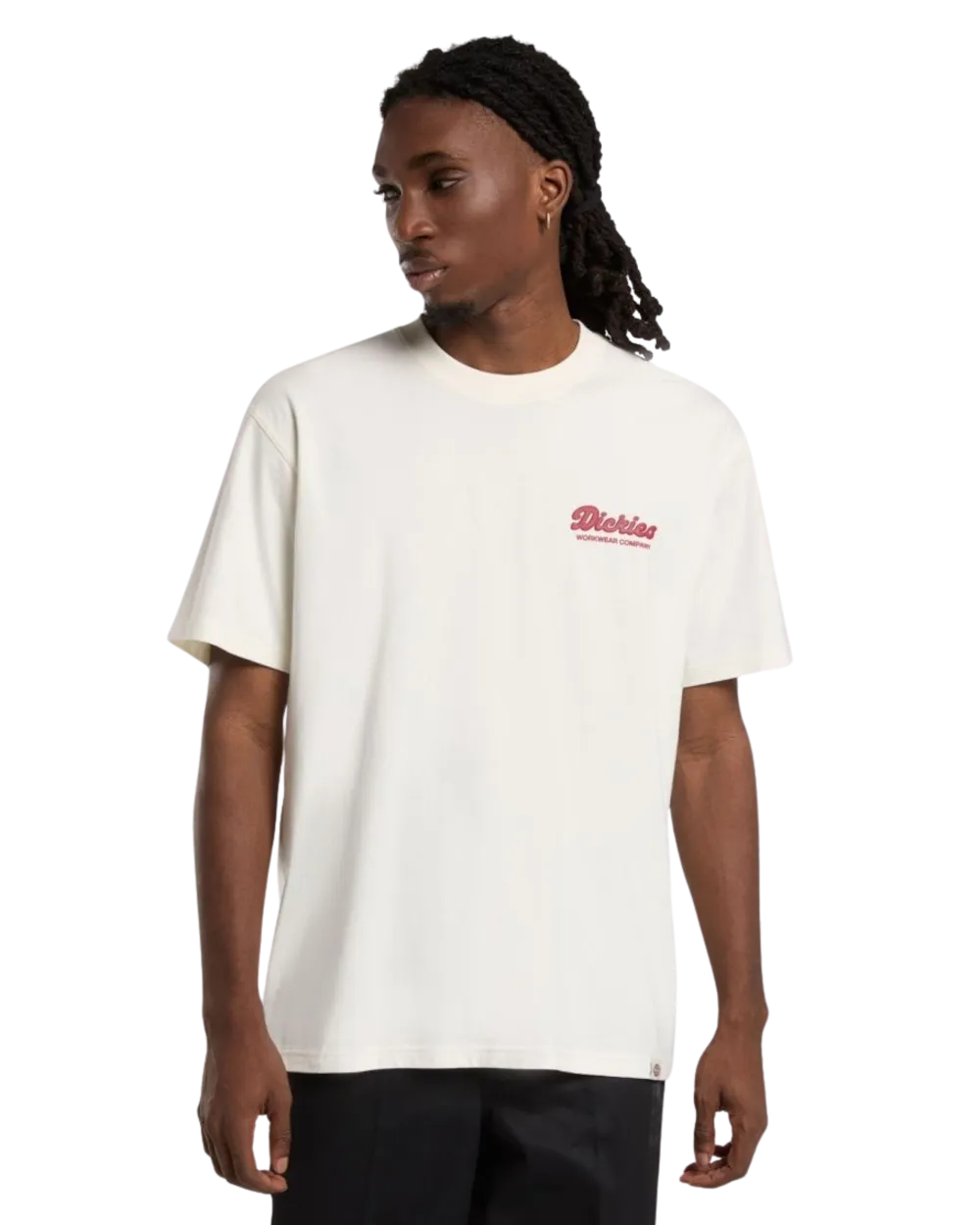 T-shirt Lewistown en Aigrette