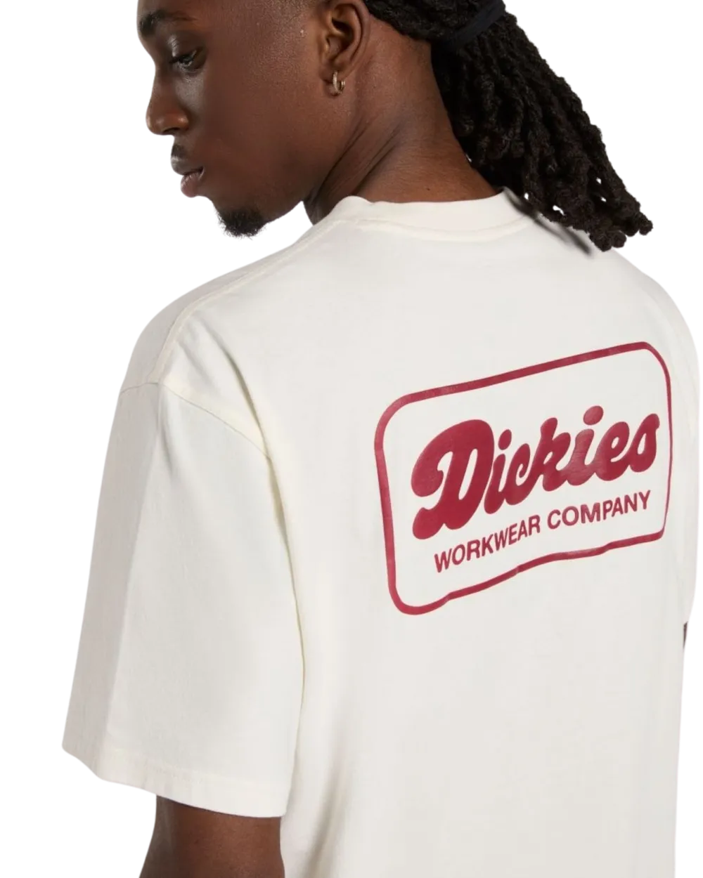 T-shirt Lewistown en Aigrette