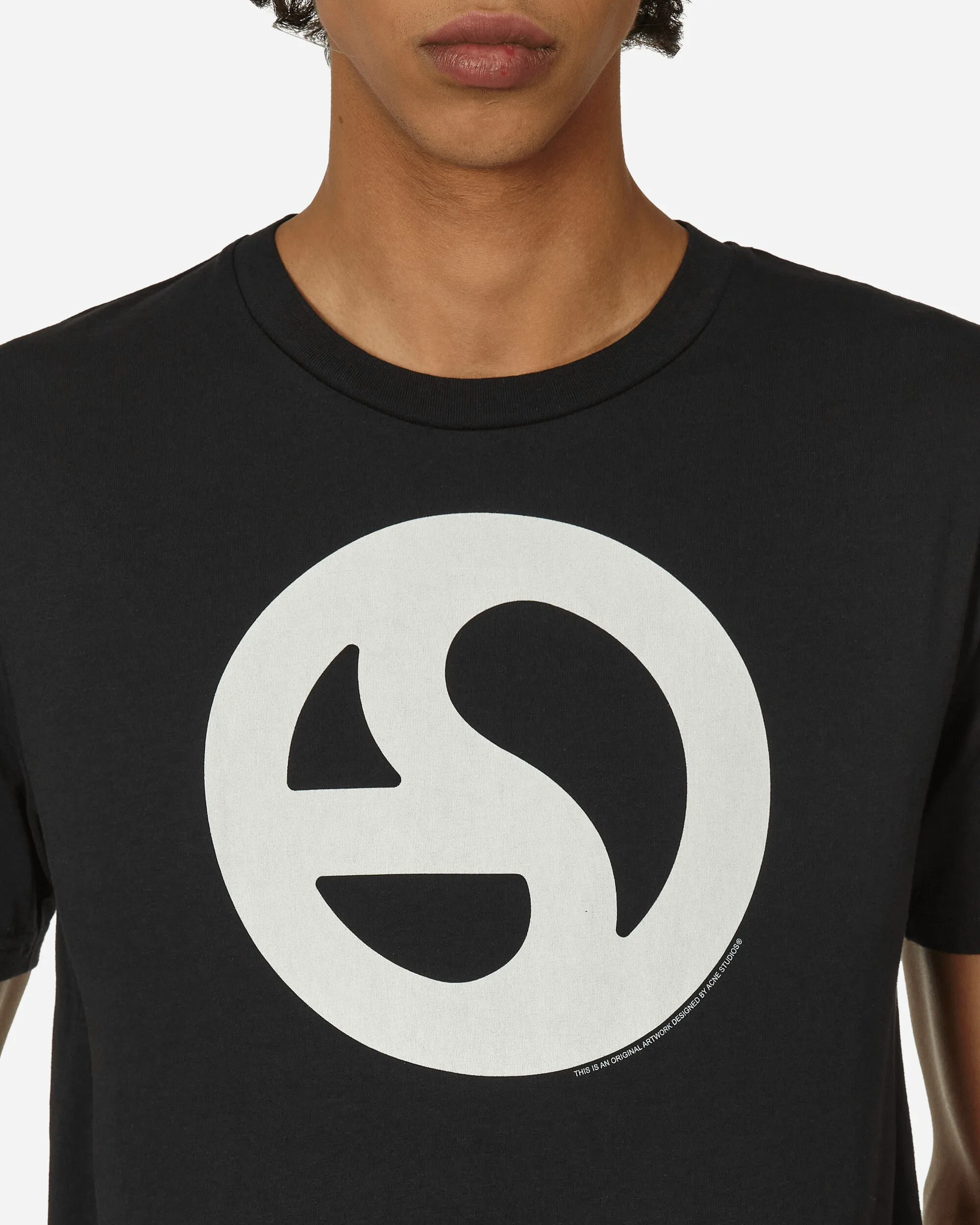 T-shirt à logo noir