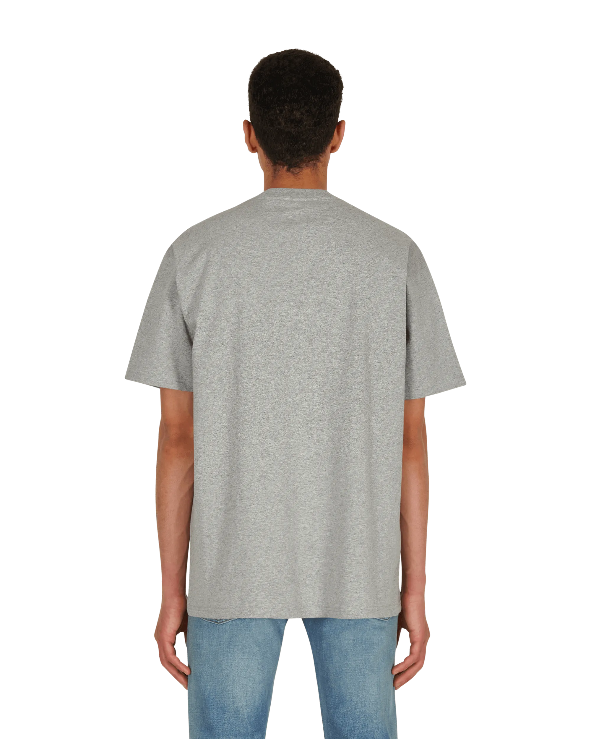 T-shirt à logo gris