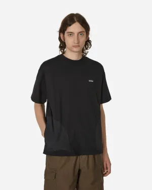 T-shirt à encolure basse Noir