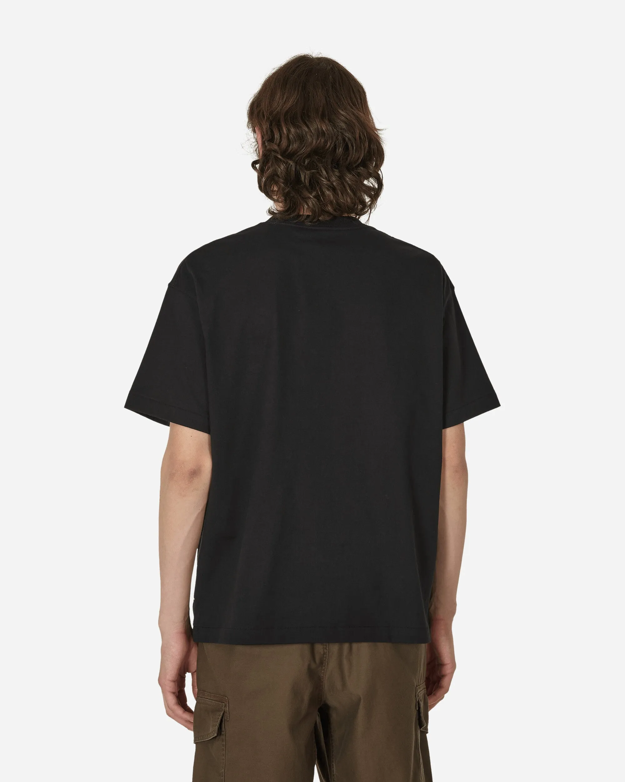 T-shirt à encolure basse Noir
