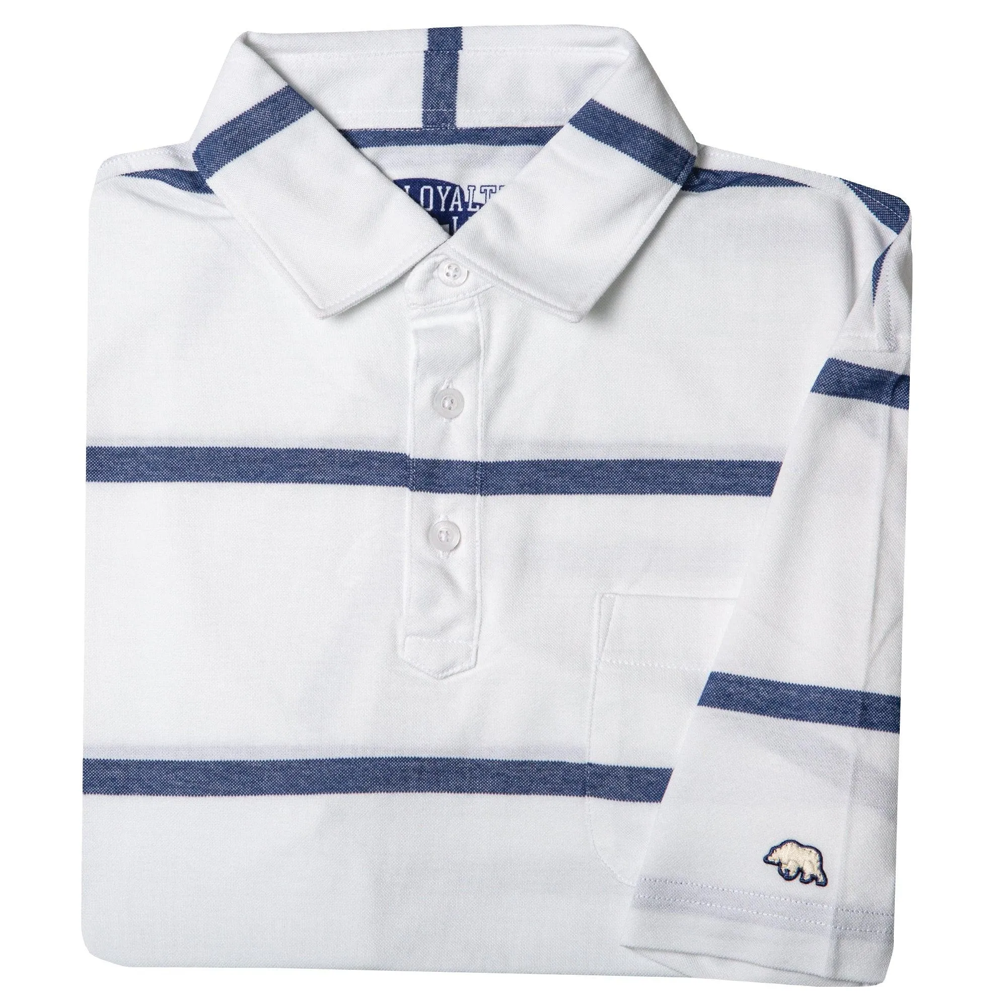 Polo Loyalty Vintage à rayures rétro