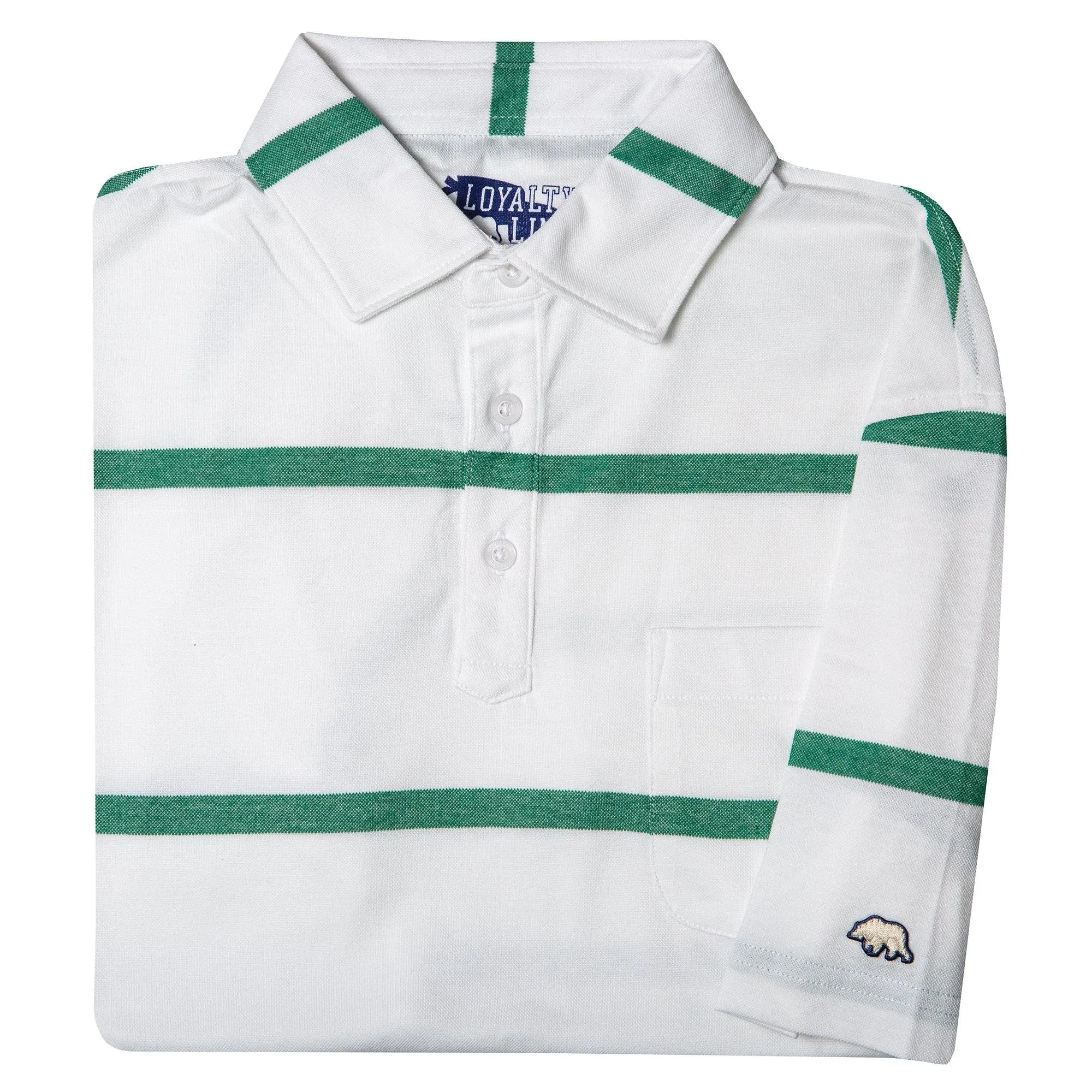 Polo Loyalty Vintage à rayures rétro
