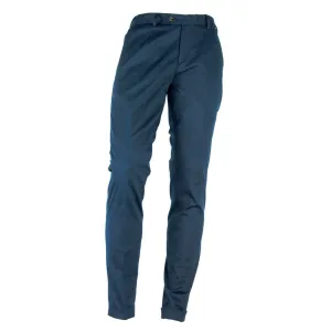 Pantalon élégant pour homme en mélange de coton d'été - Fabriqué en Italie