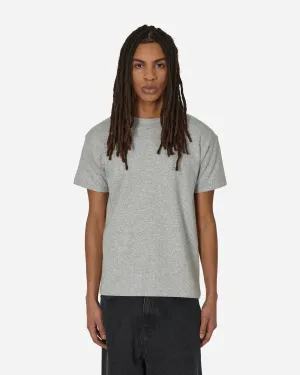T-shirt à col rond fabriqué au Japon - Gris Oxford