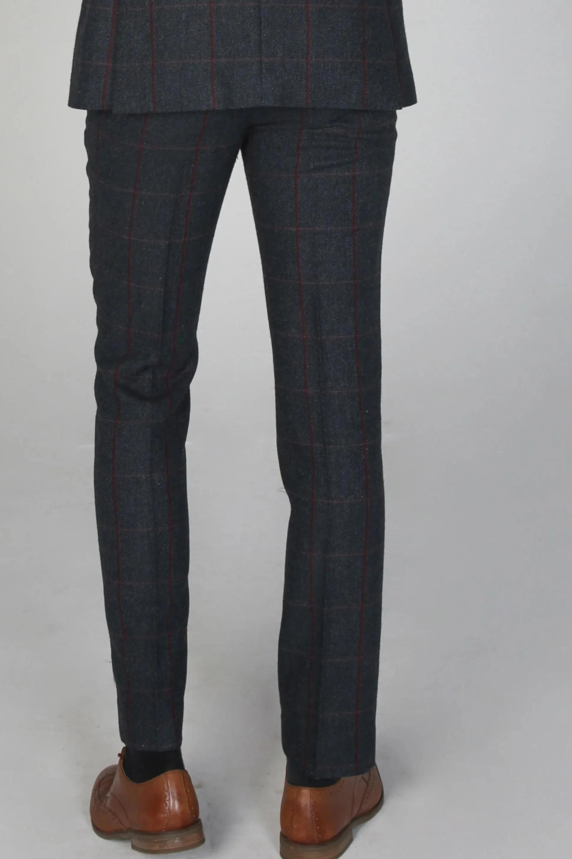 Pantalon en Tweed Madrid Check