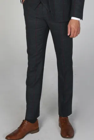 Pantalon en Tweed Madrid Check