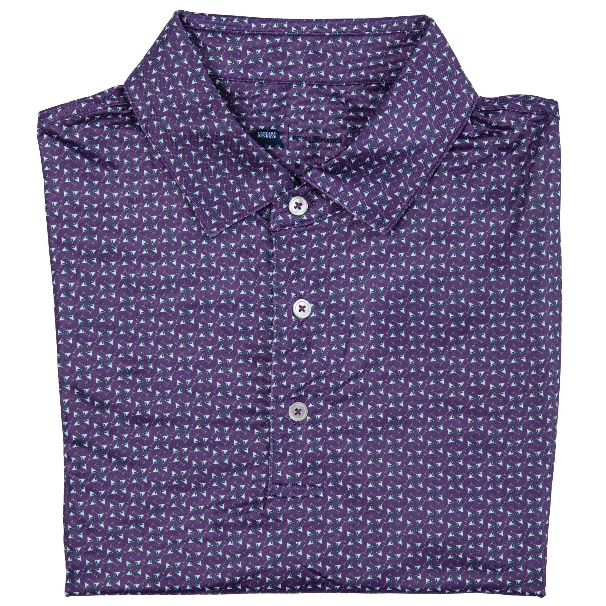 Polo de Performance Martini - Loganberry