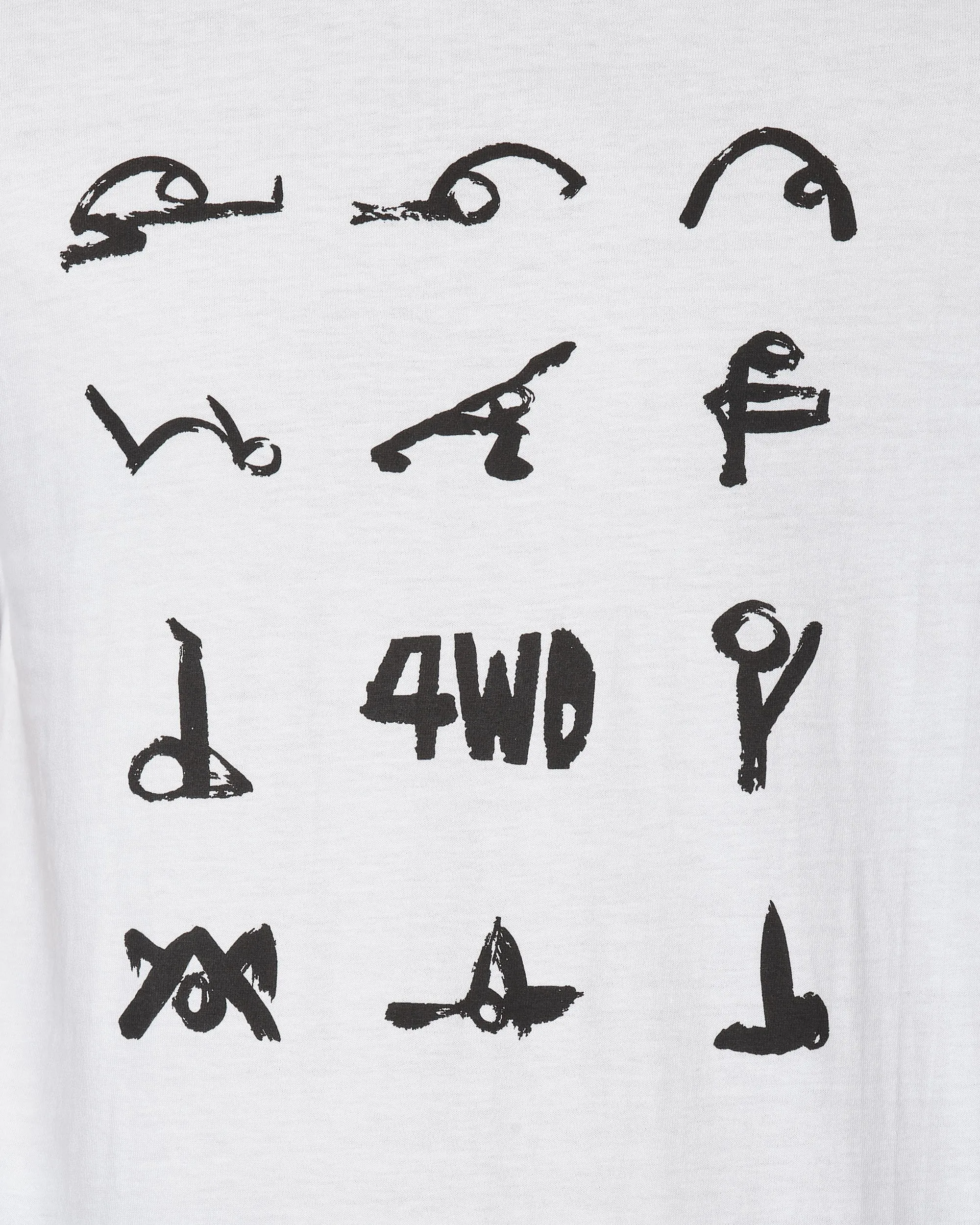 T-shirt Méditation Flow Blanc
