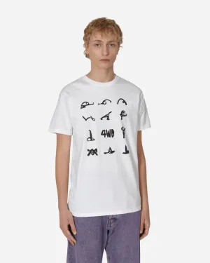 T-shirt Méditation Flow Blanc