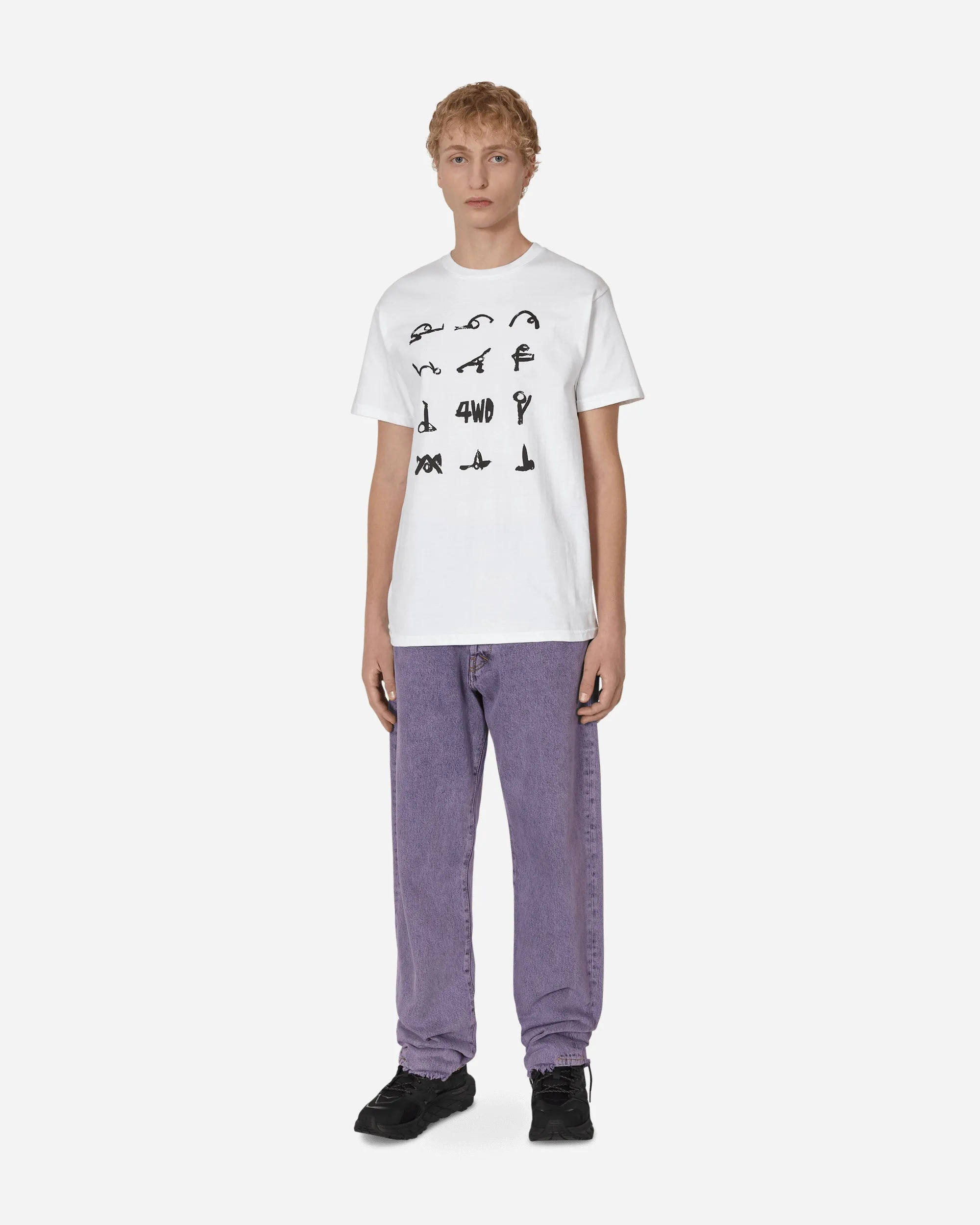 T-shirt Méditation Flow Blanc