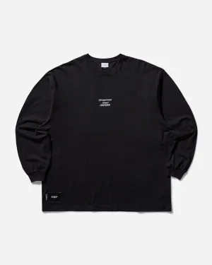 T-shirt manches longues renforcé 40PCT pour hommes Noir