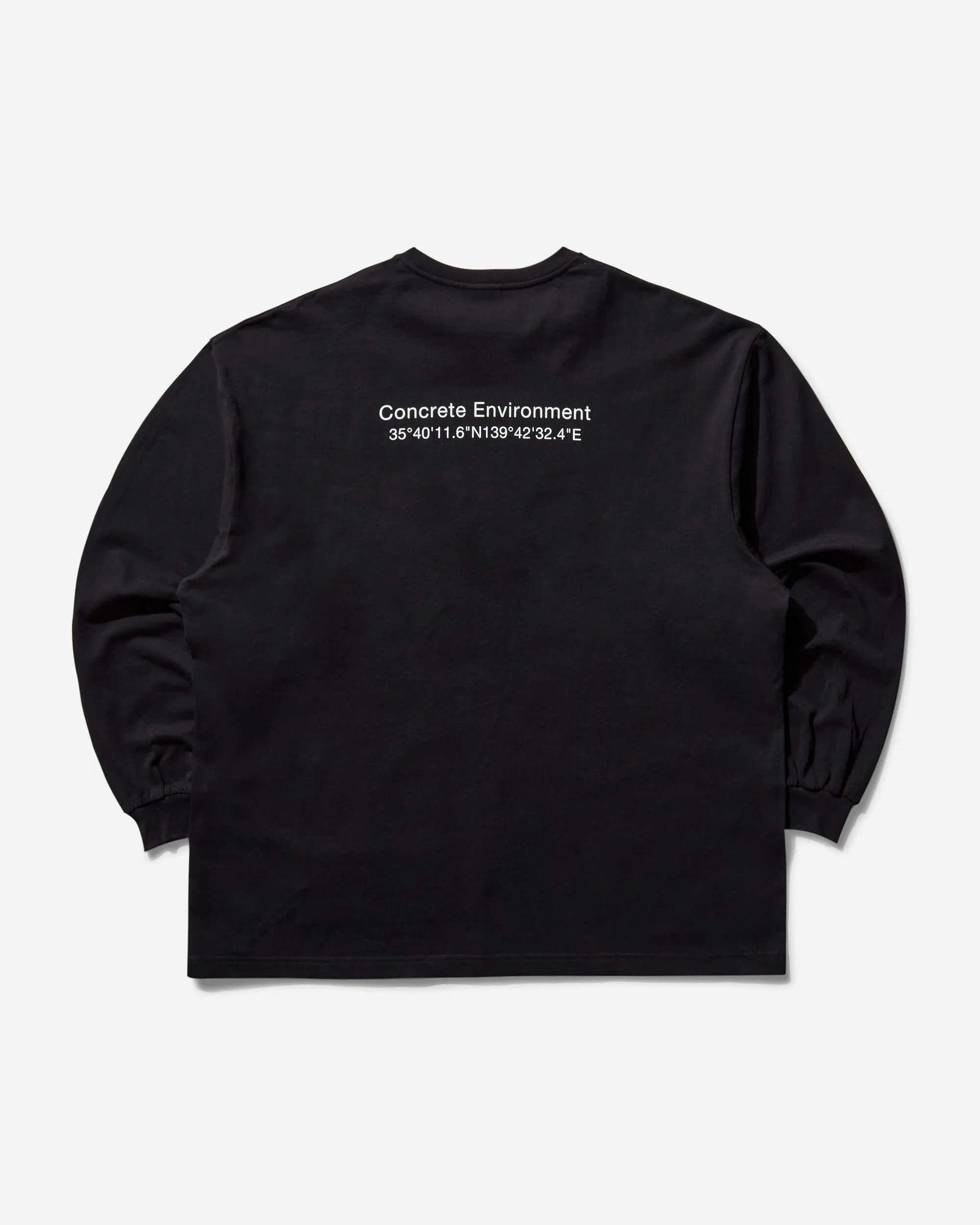T-shirt manches longues renforcé 40PCT pour hommes Noir