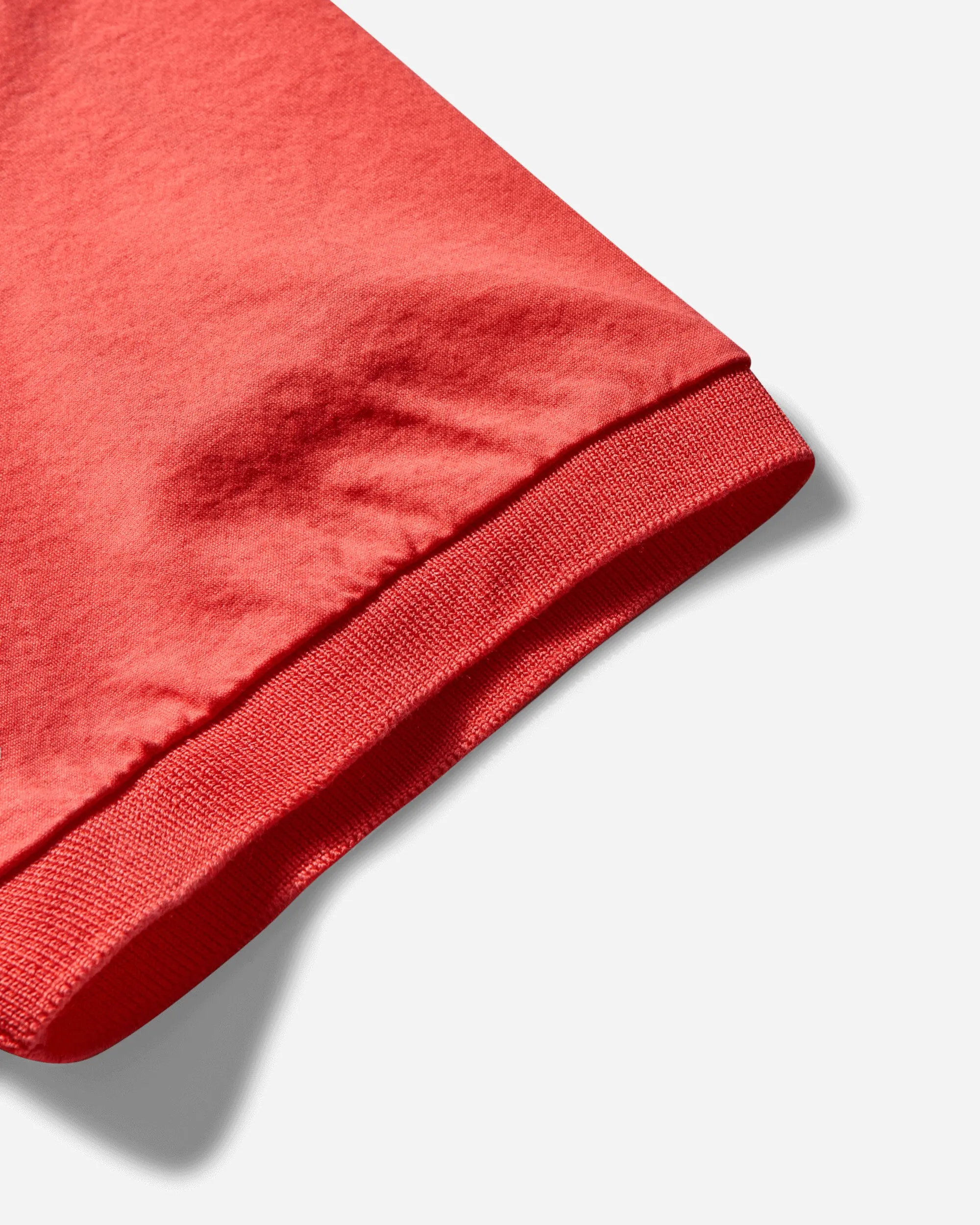 Polo pour Homme en Jersey Mercerisé 70/2 Poinciana