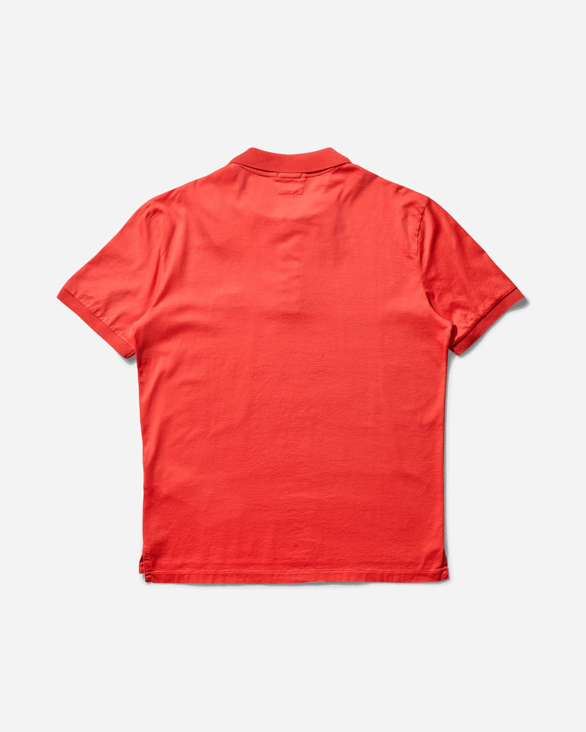 Polo pour Homme en Jersey Mercerisé 70/2 Poinciana