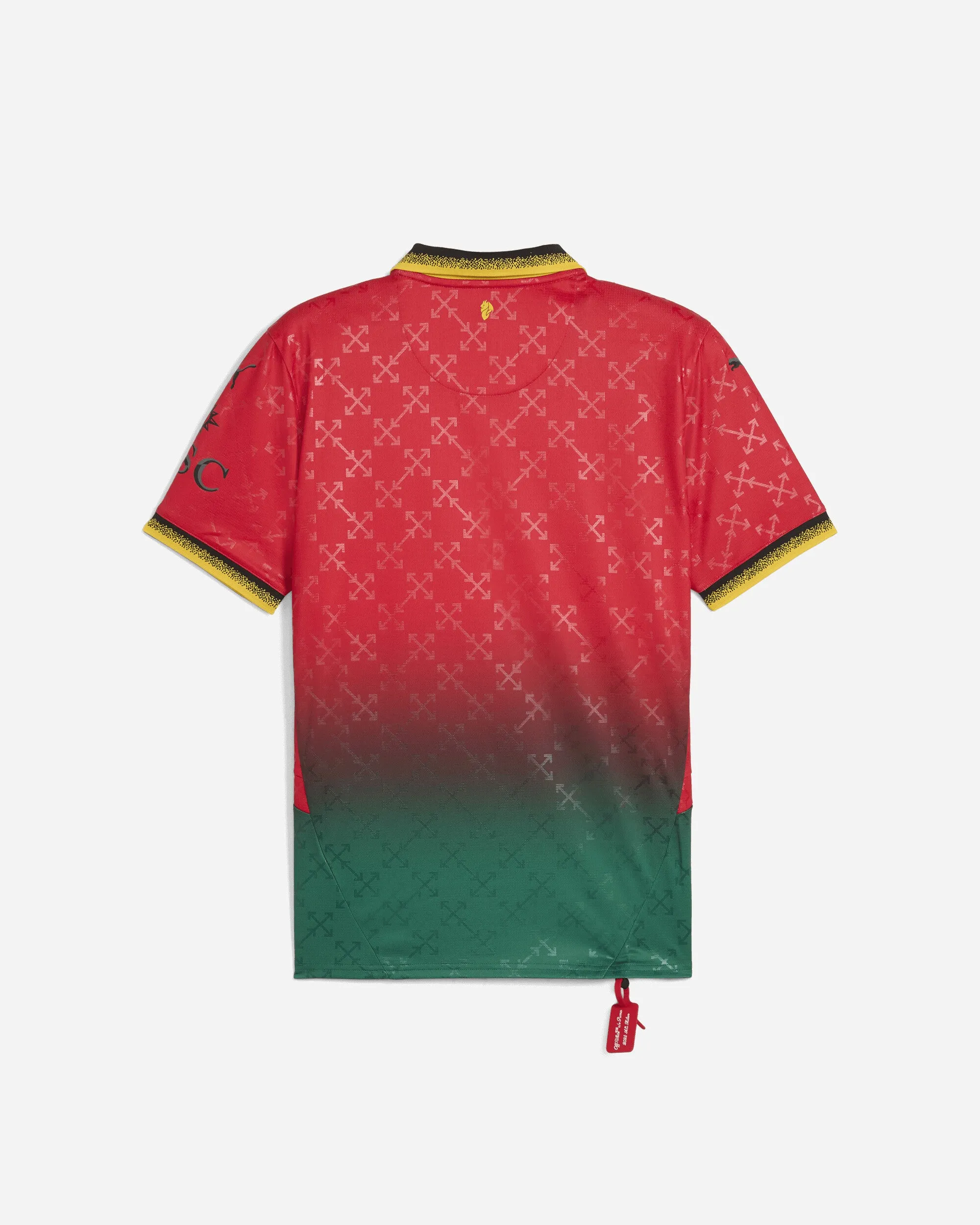 Maillot de réplique AC Milan x Off-White pour homme Rouge / Noir