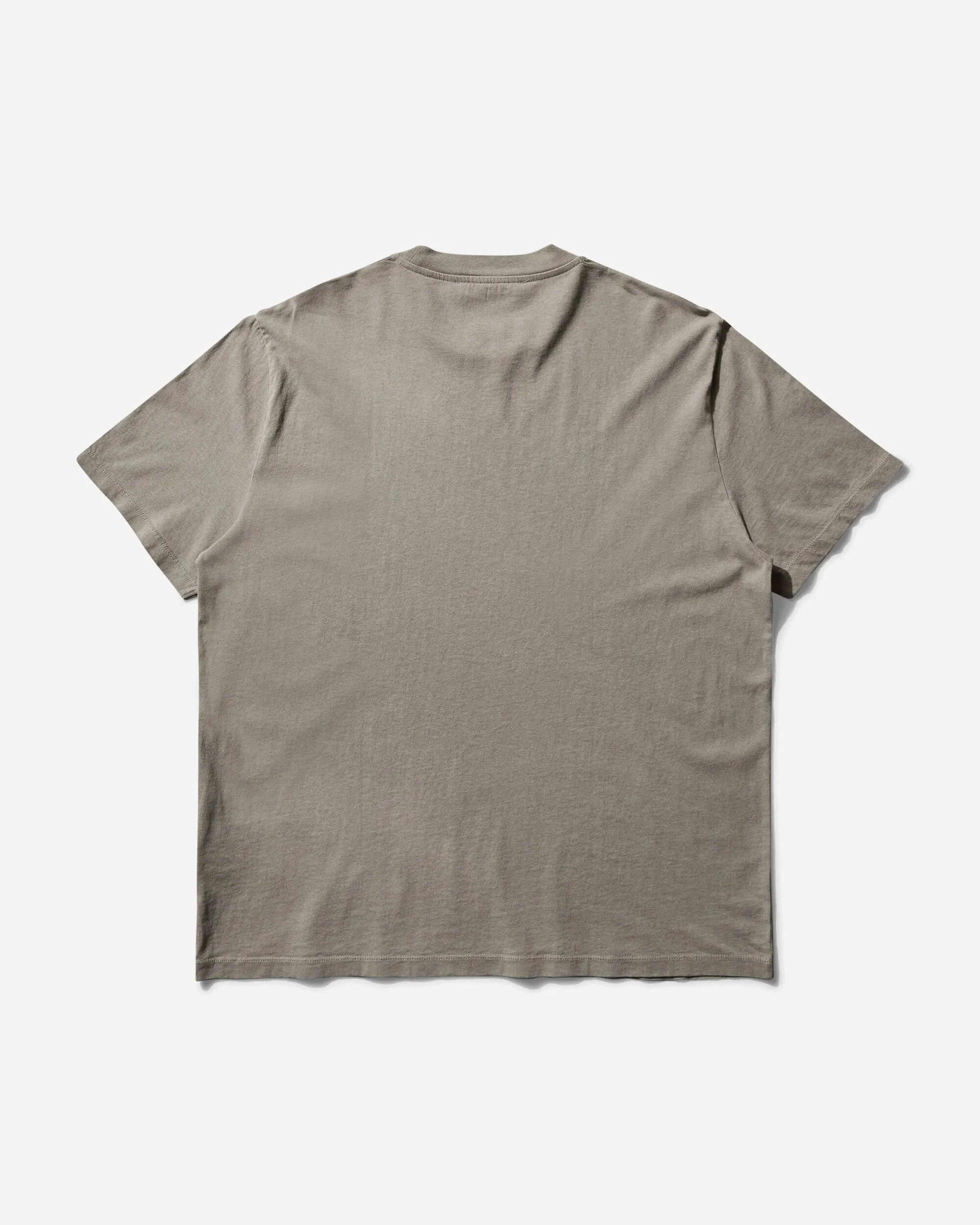T-shirt box homme gris usé