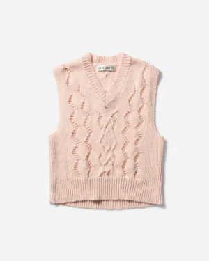 Débardeur Michigan à cordon pour homme - Rose délicat