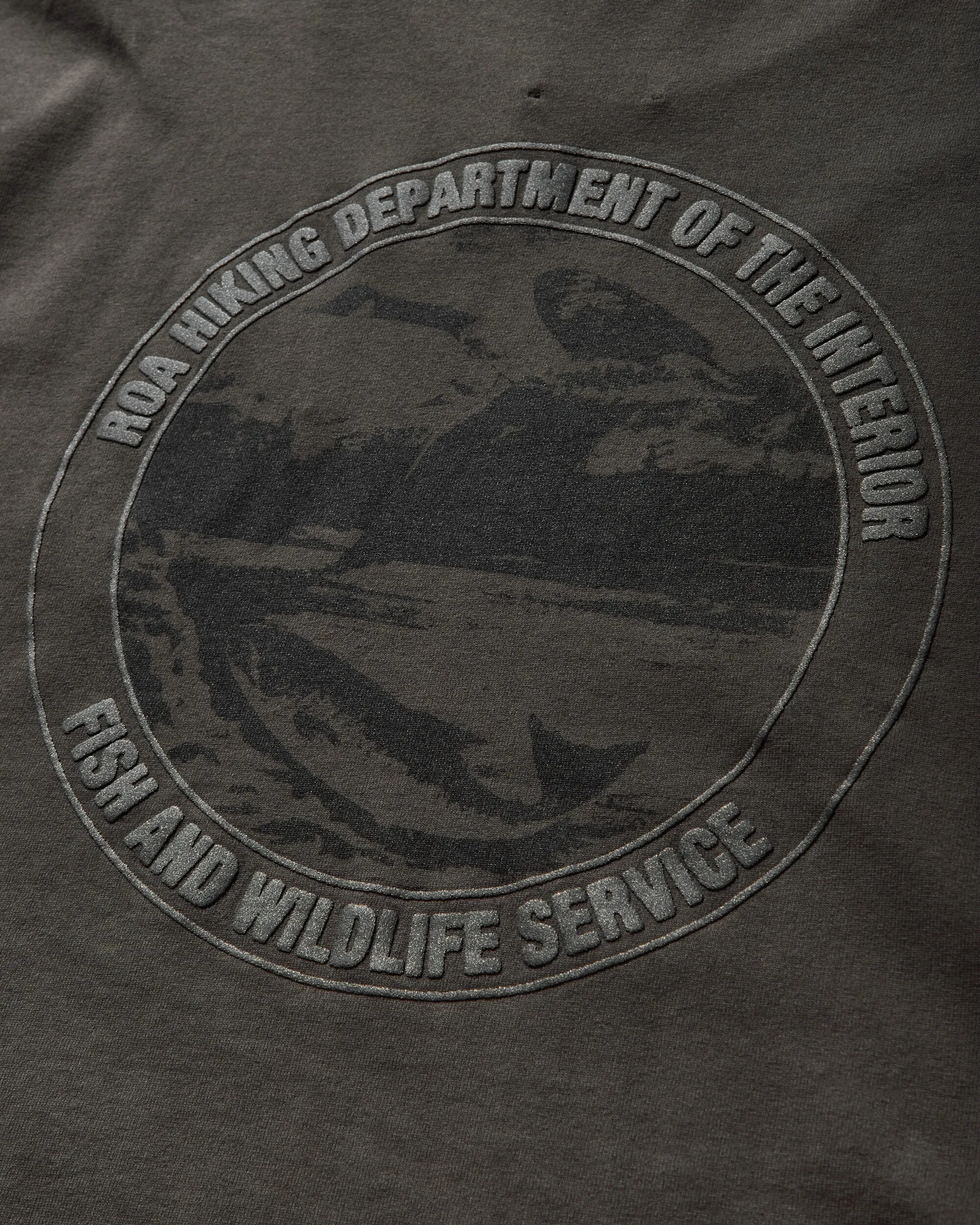 T-shirt à manches longues pour homme Noir Olive