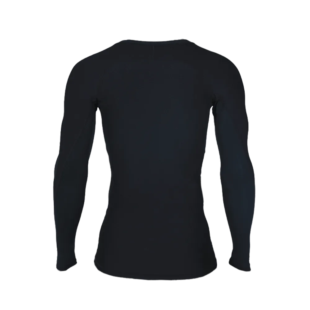 Haut de compression à manches longues pour hommes (500200-010) Vêtement de football Ultra