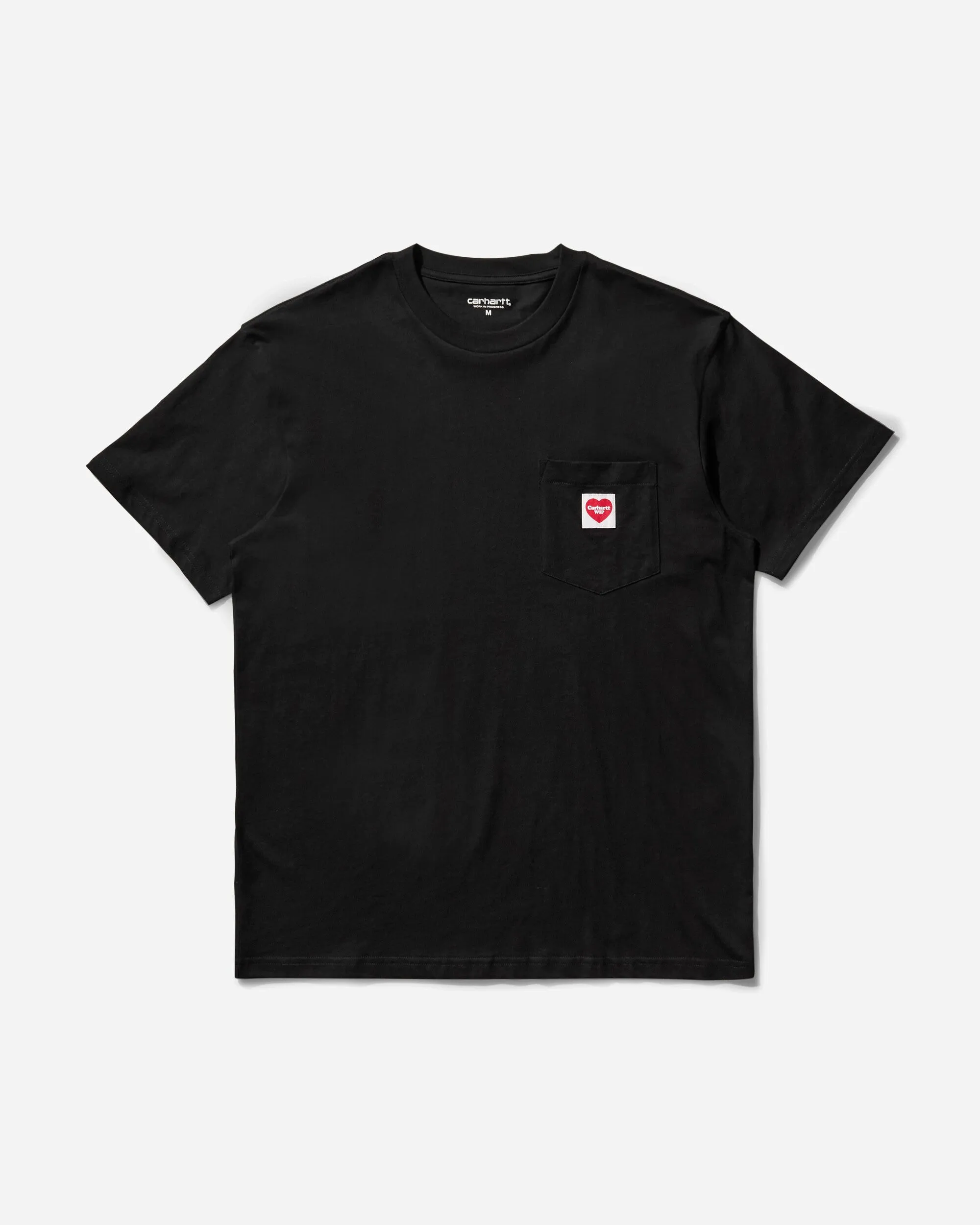 T-shirt Homme Cœur en Poche Noir