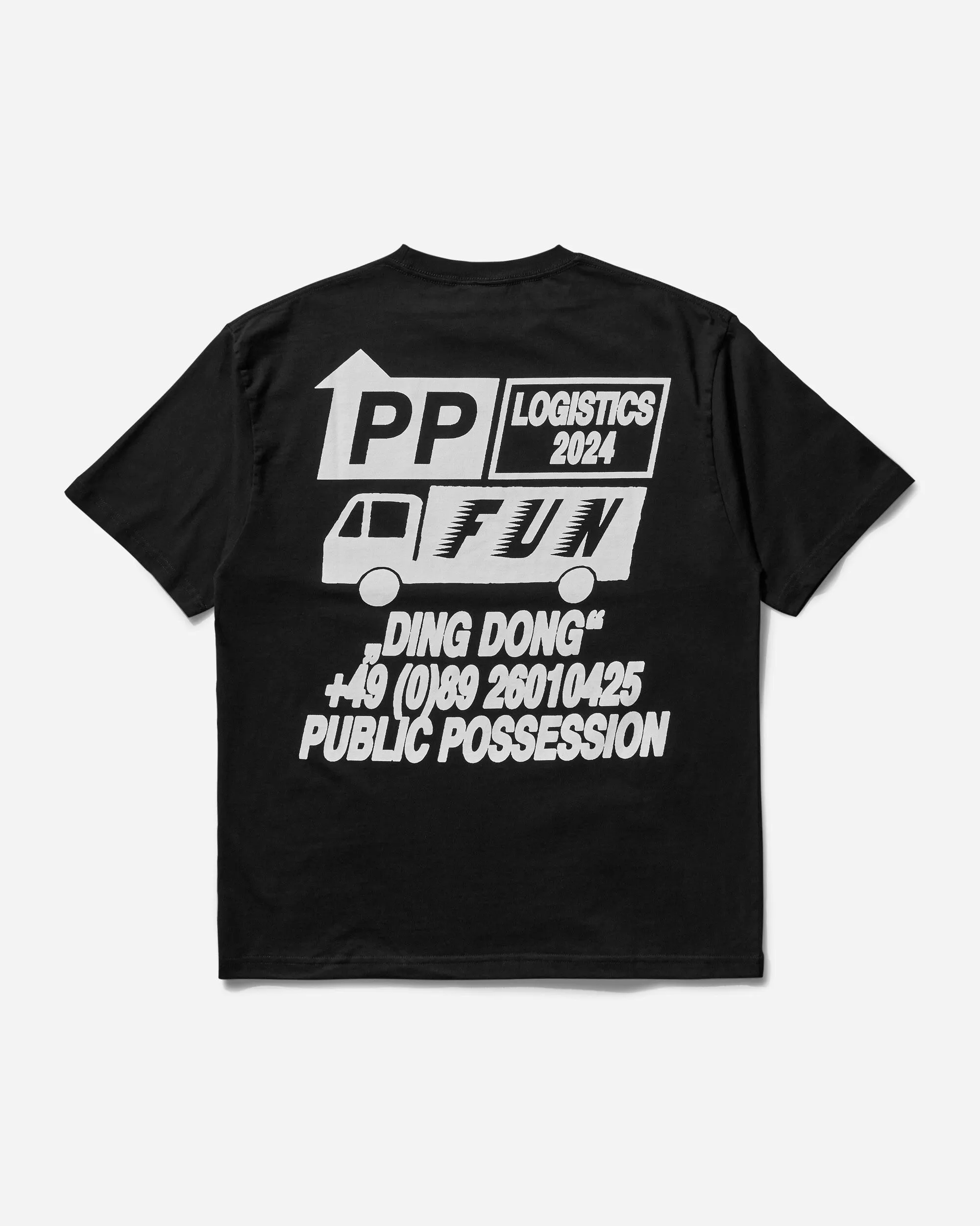 T-shirt P.P. Logistik Anthracite pour Homme