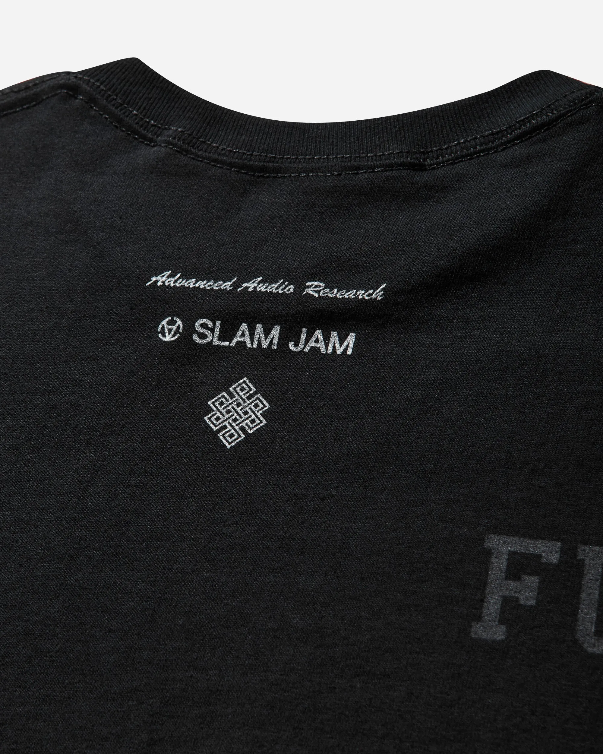 T-shirt Homme Slam Jam Fuck Wars Noir