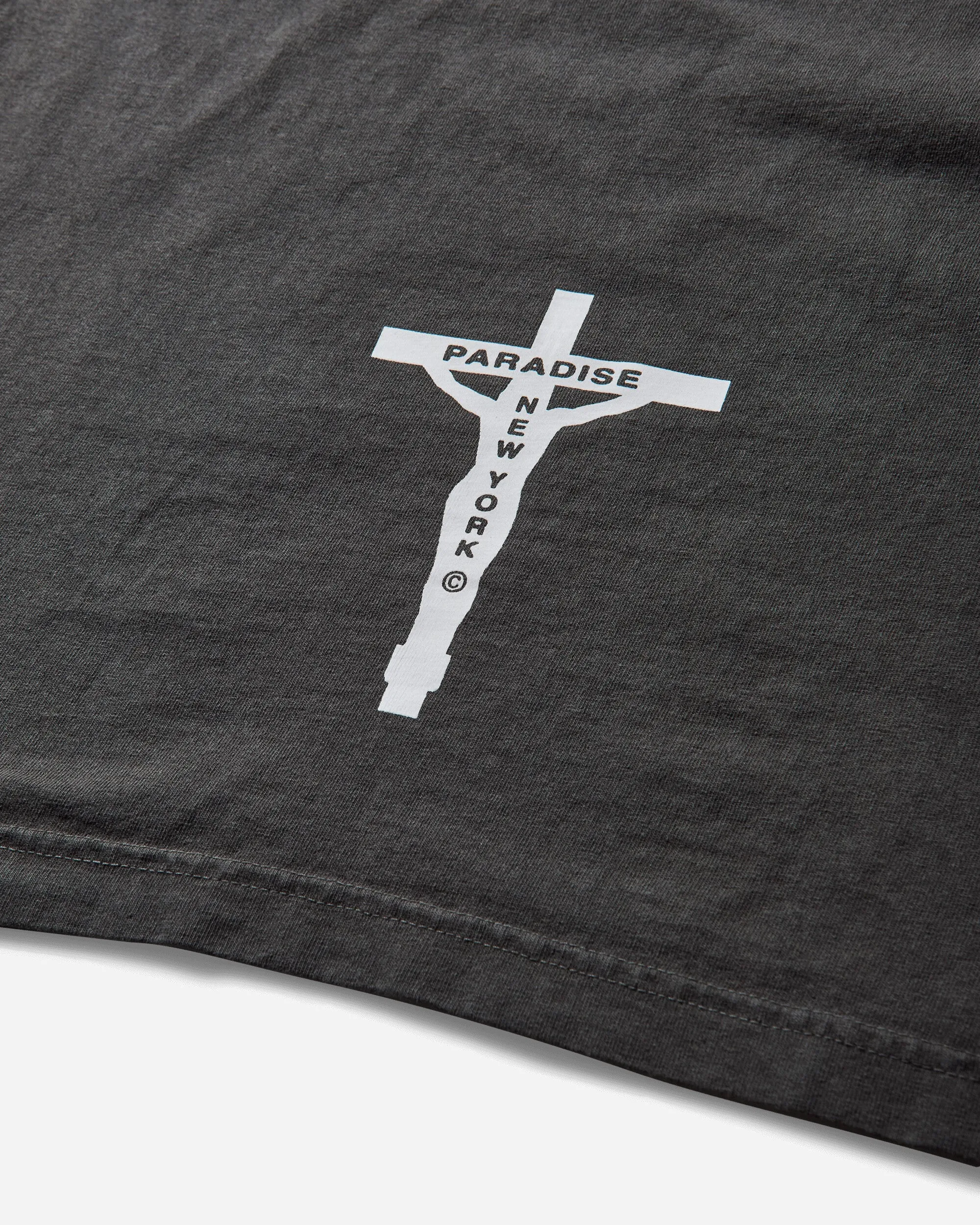T-shirt Homme Smiley Jésus Noir