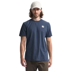 T-shirt à motifs patrimoniaux printemps/été pour homme en jersey chiné