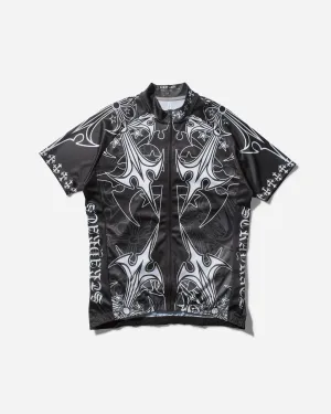 Maillot de cyclisme Star Cross pour homme - Noir