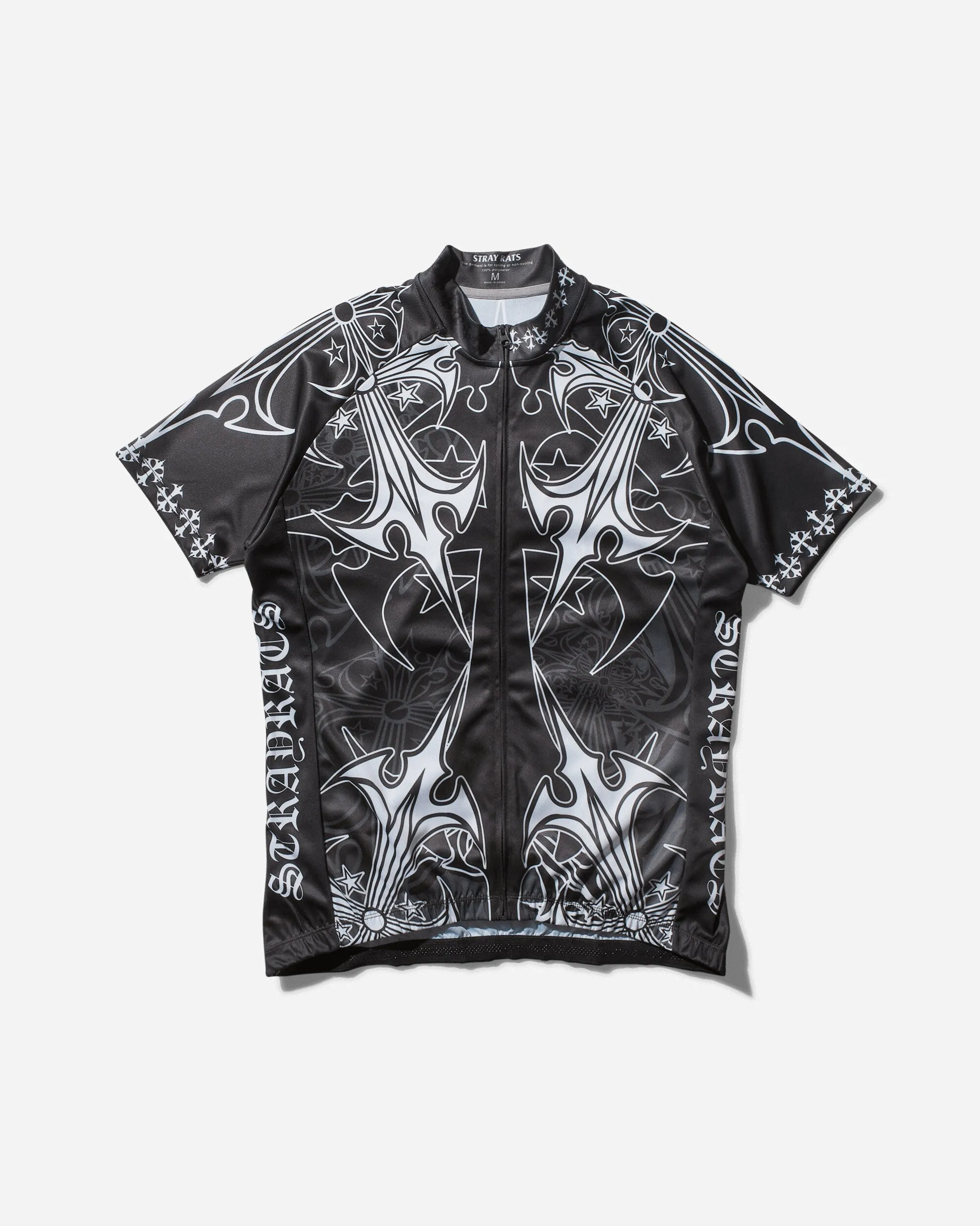 Maillot de cyclisme Star Cross pour homme - Noir