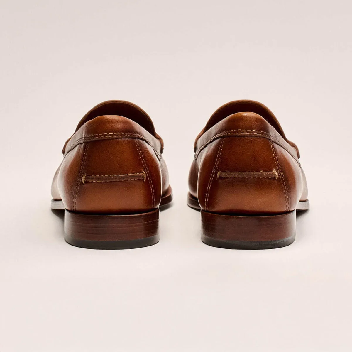 Mocassins Penny Clubhouse Tori Richard Johnnie-O pour Homme - Beige