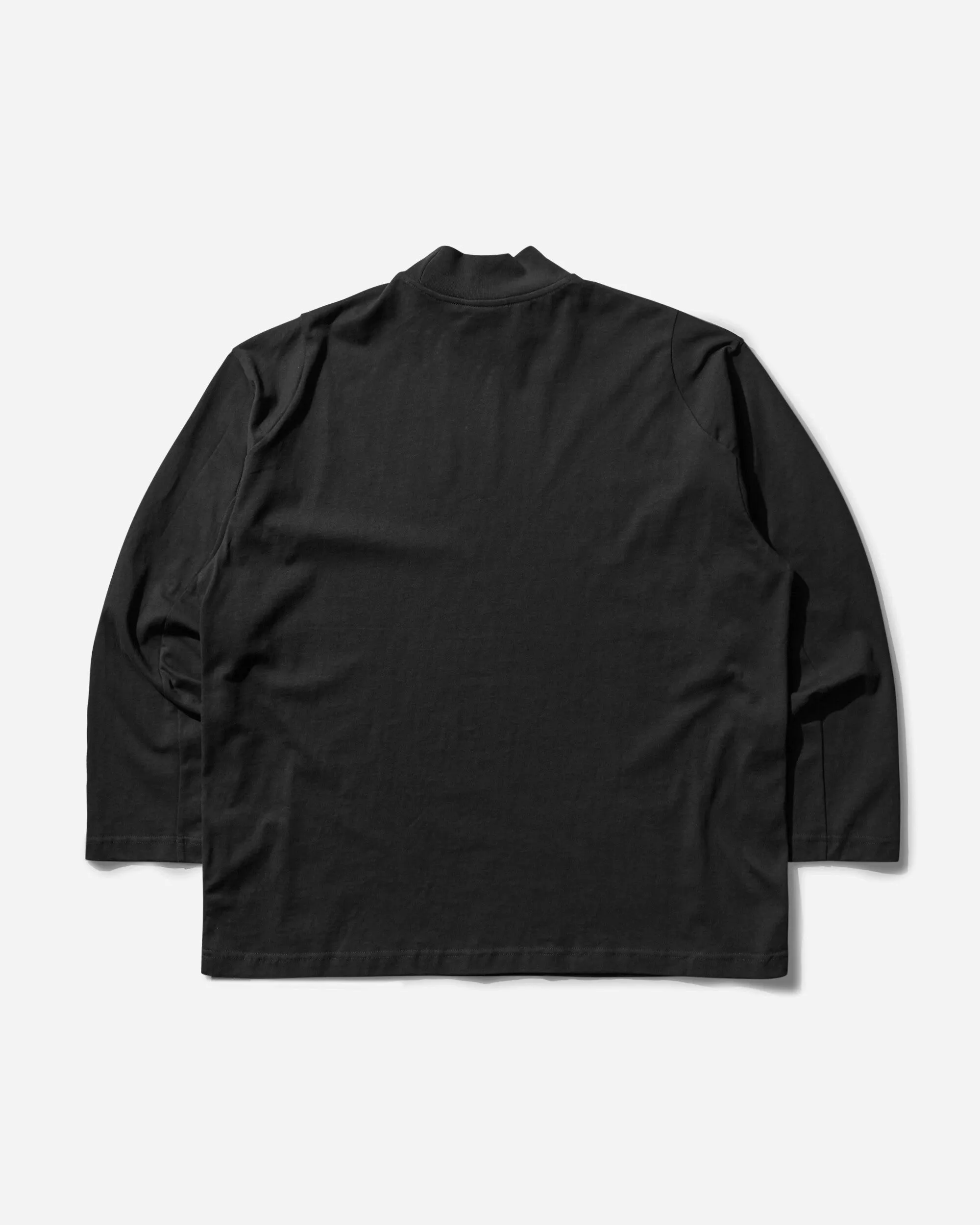 Haut à col roulé manches longues pour homme - Noir
