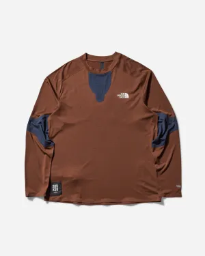 Haut à manches longues perforé Undercover Soukuu Hike pour homme Graphite / Terreau