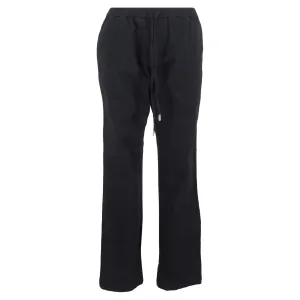 Pantalon droit à cordon Mr. P. en coton noir
