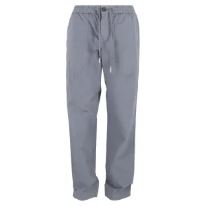 Pantalon droit à cordon de Mr. P. avec poches en coton gris