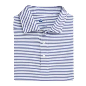 Polo de Performance à Rayures Mulligan
