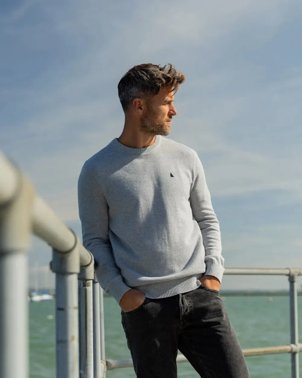 Pull col rond original pour homme Musto - Vêtements Musto