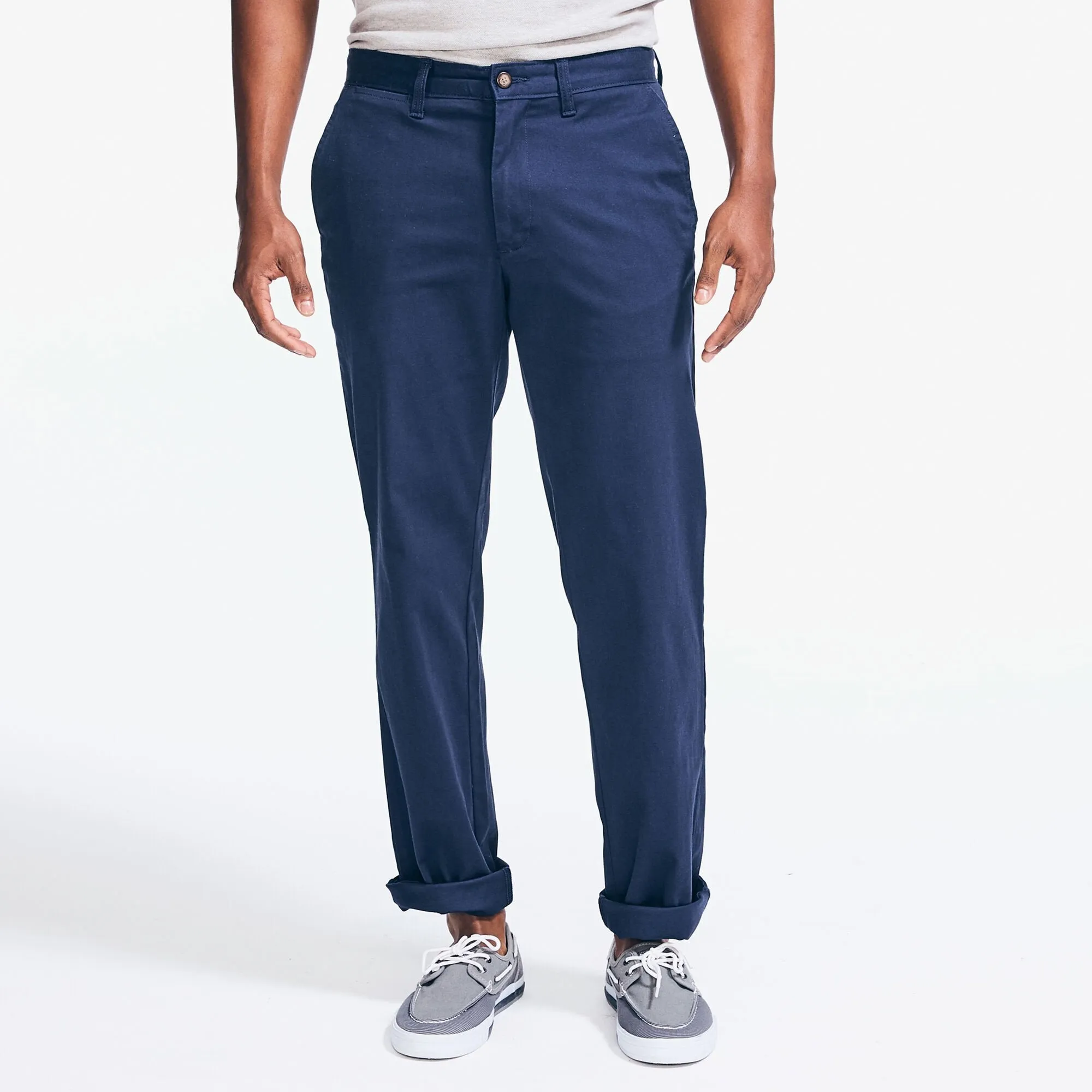 Pantalon de pont résistant aux plis pour homme - Coupe classique Nautica