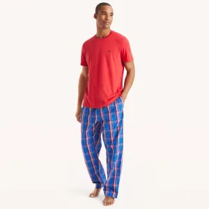 Ensemble de Pyjama à Carreaux pour Homme Nautica