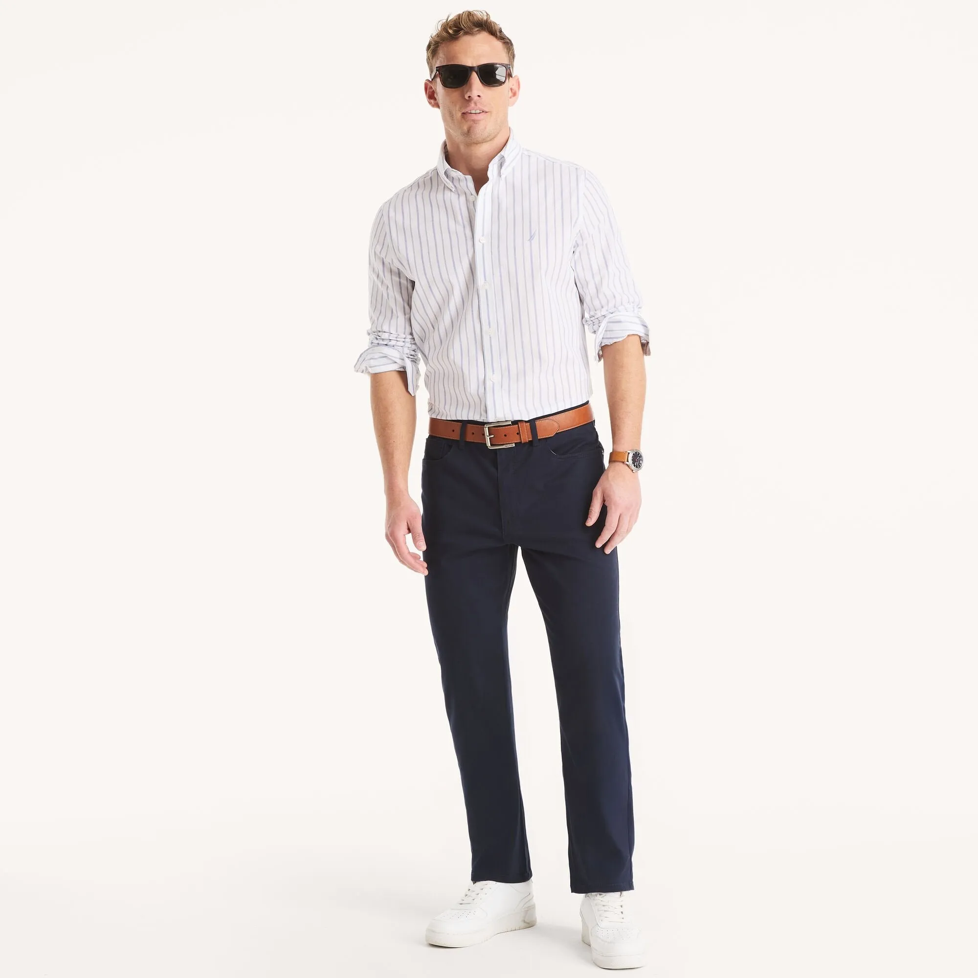 Pantalon droit extensible pour homme Nautica
