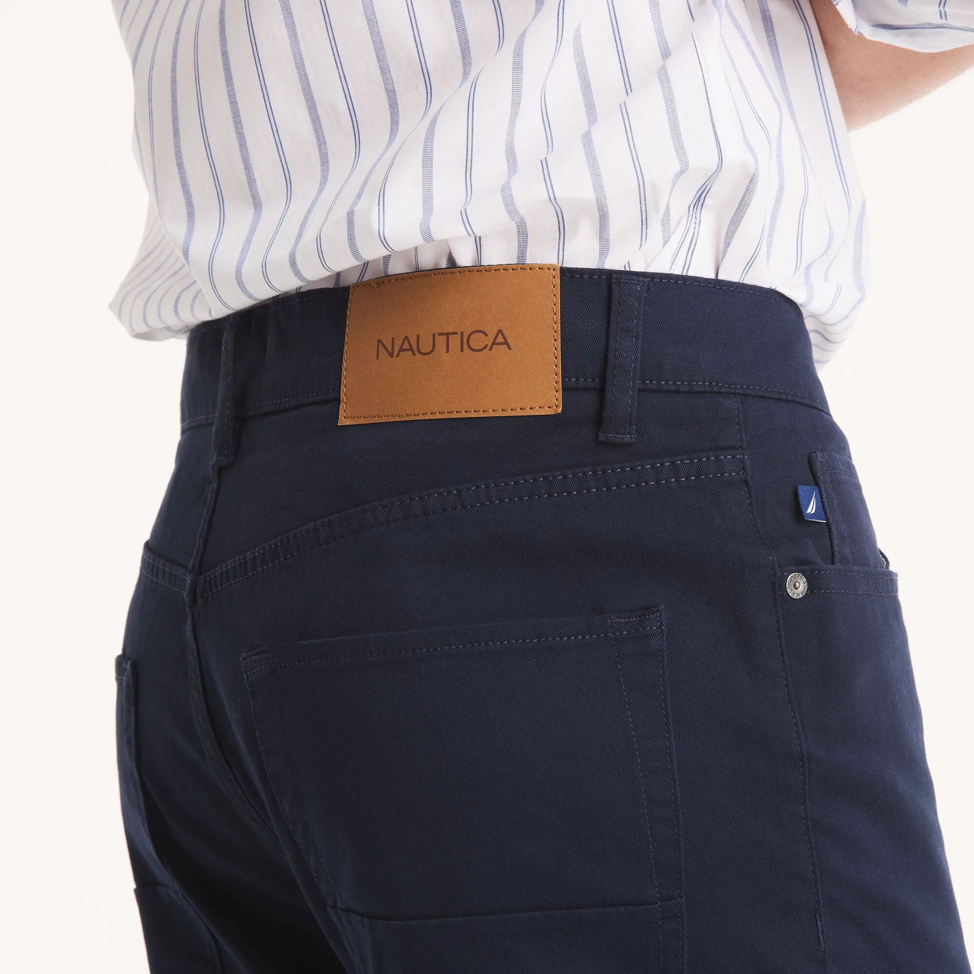 Pantalon droit extensible pour homme Nautica