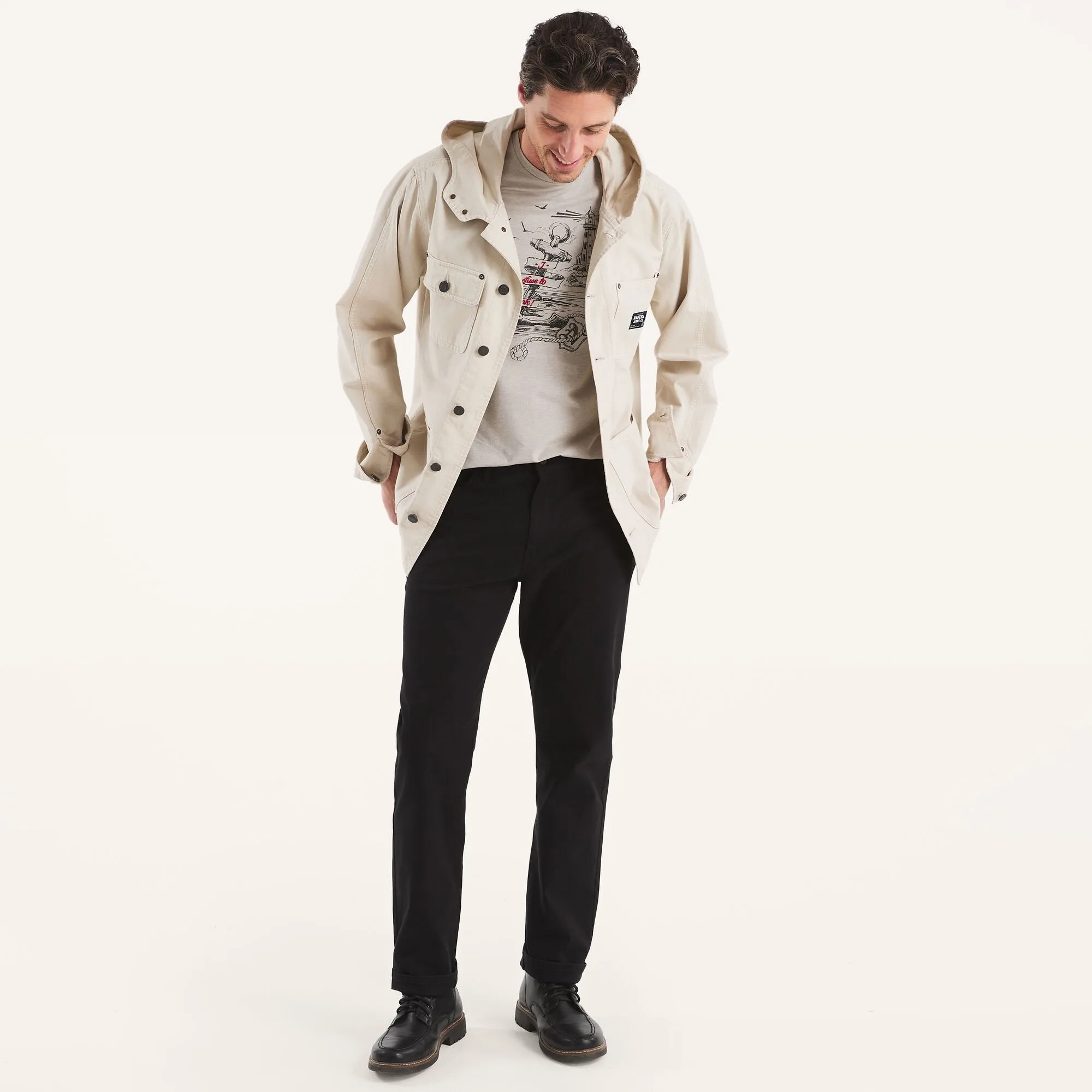 Pantalon droit extensible pour homme Nautica