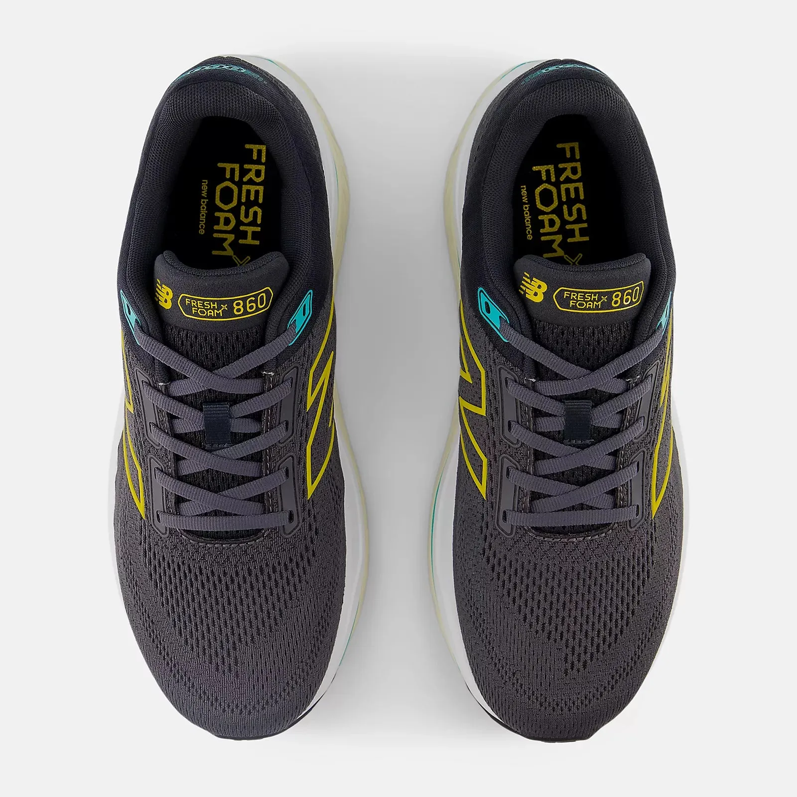 New Balance Hommes 860v14 - Magnétique/Gingembre Citron (M860A14) New Balance