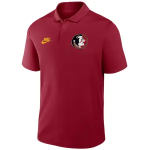Polo Victory Legacy pour Homme Nike Vault Seminole - Crimson