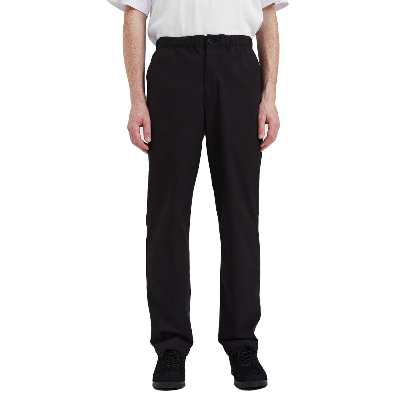 Norse Projects Ezra Pantalon détendu en sergé Solotex Noir
